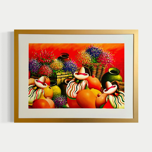 Los cántaros y la familia - Alicia Ochoa