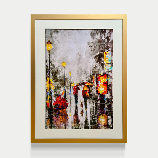 Paris sous la pluie - R. Lieulard