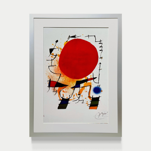 El sol rojo - Joan Miró