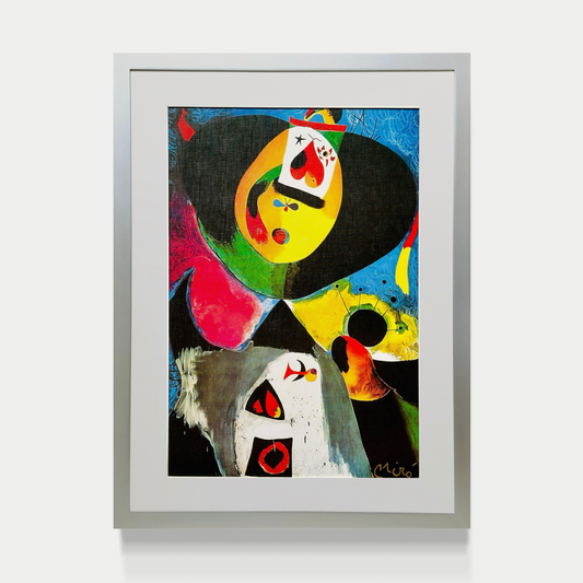 Autorretrato bajo el océano - Joan Miró