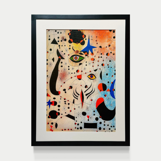 Constelación por el amor de una mujer - Joan Miró