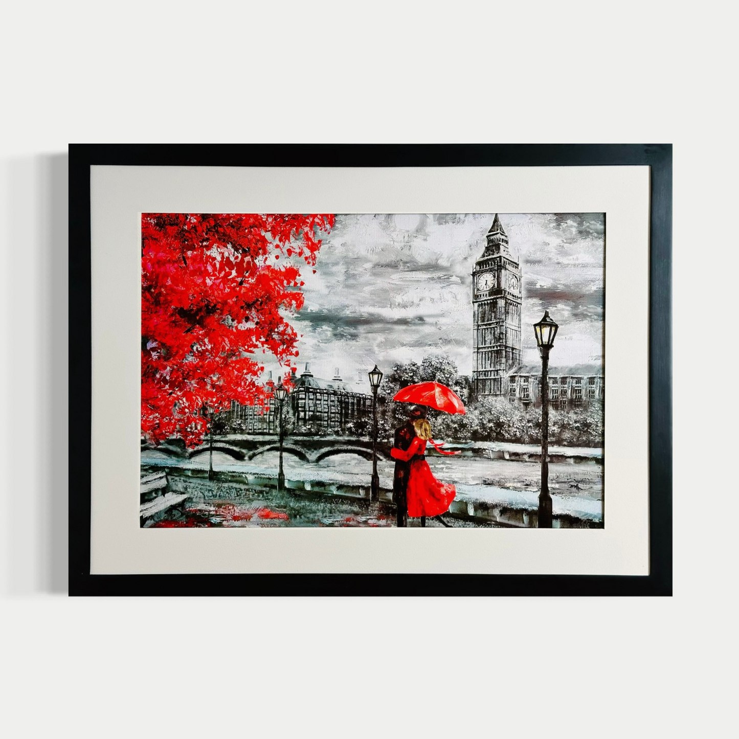 Noir, blanc et rouge II - A. Lousier