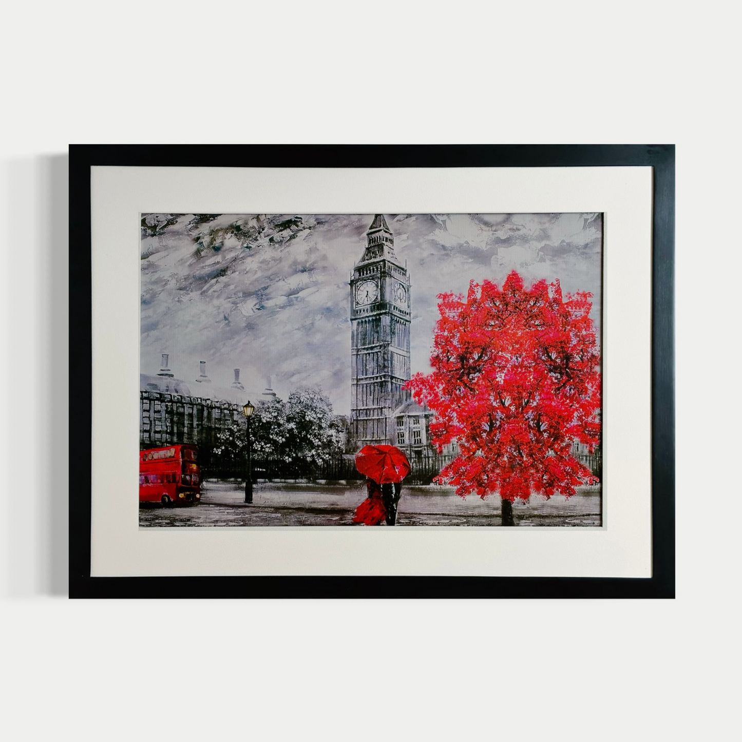 Noir, blanc et rouge I - A. Lousier