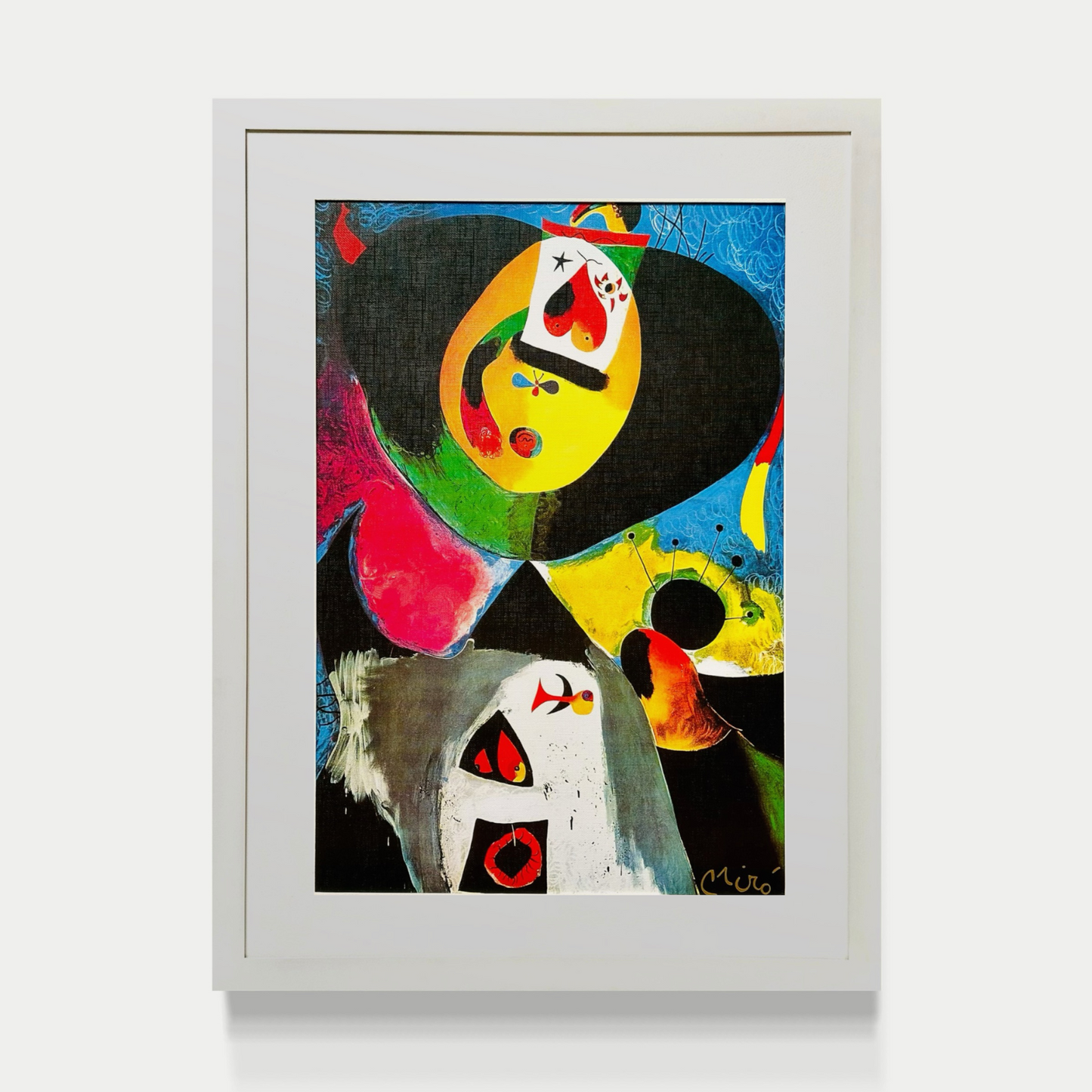 Autorretrato bajo el océano - Joan Miró