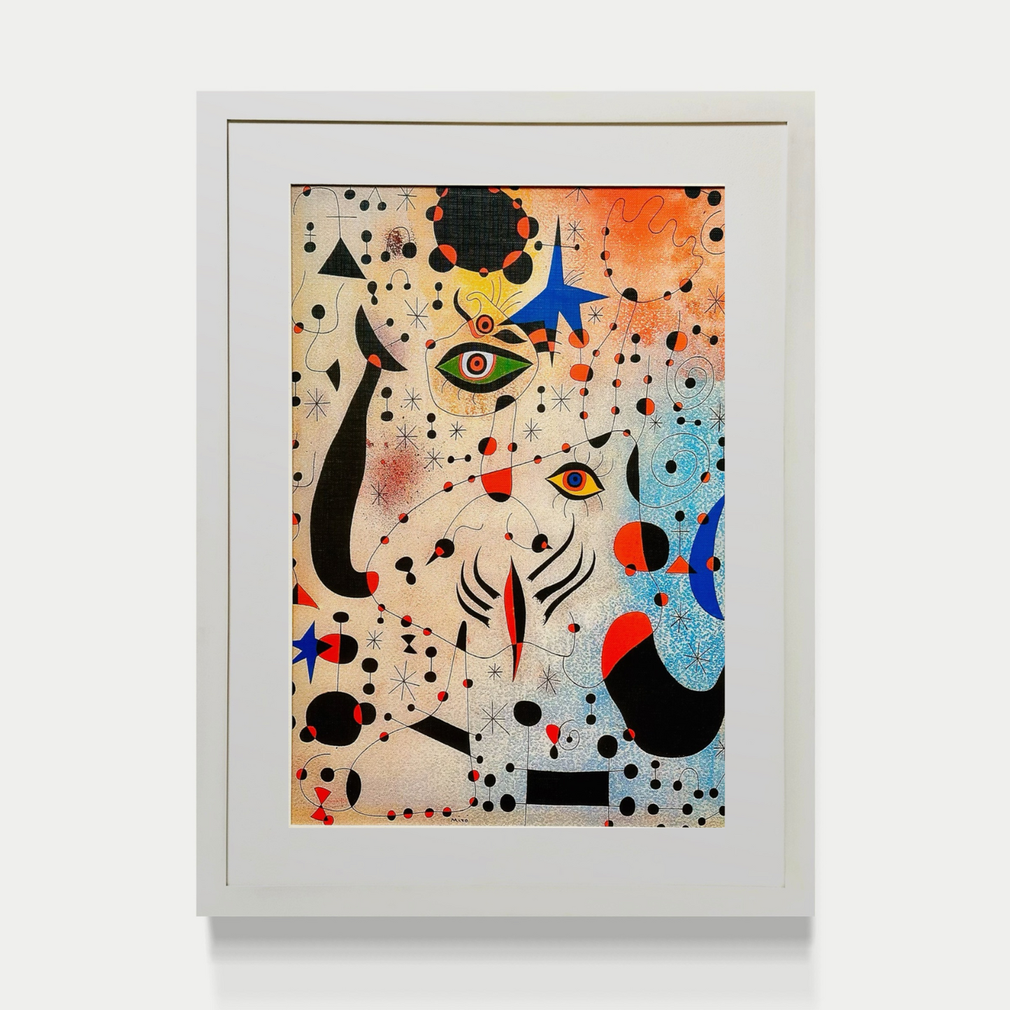 Constelación por el amor de una mujer - Joan Miró