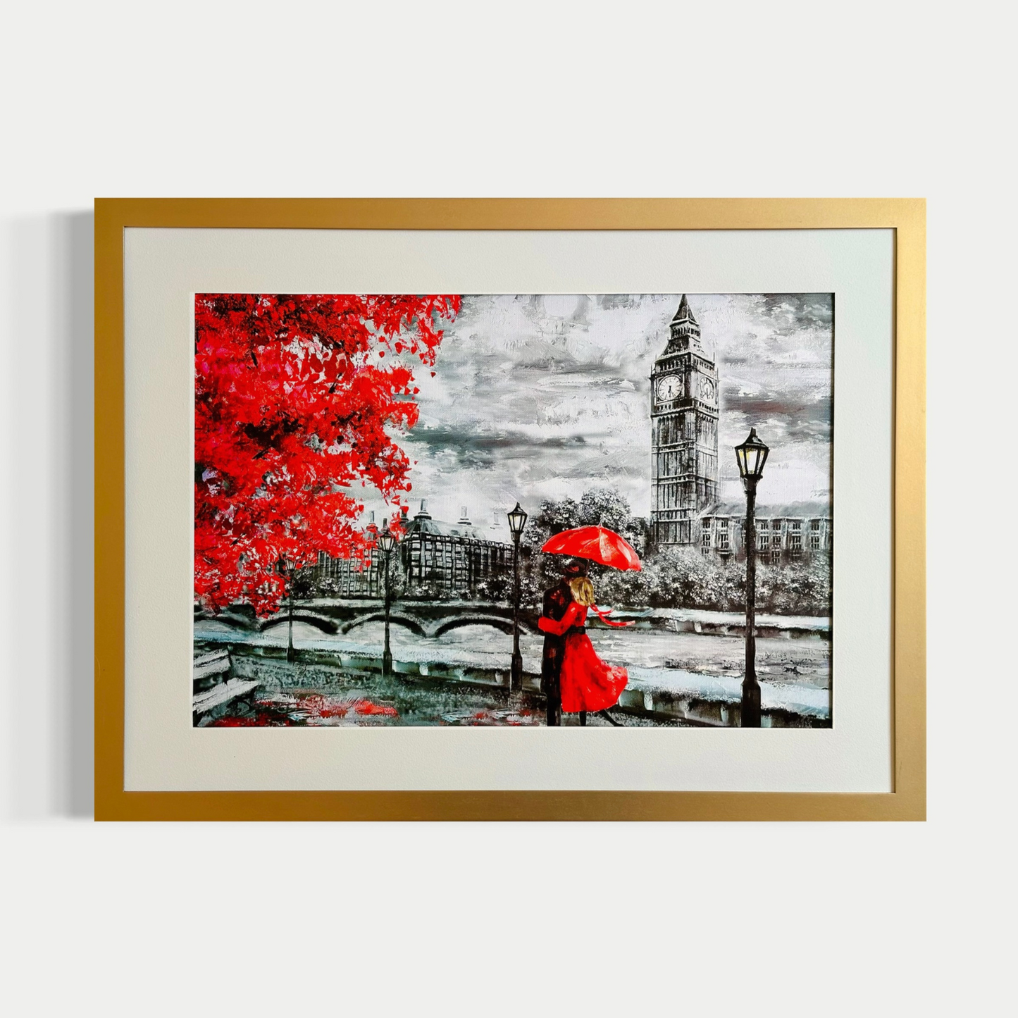 Noir, blanc et rouge II - A. Lousier