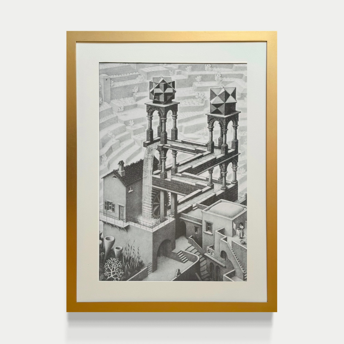 La cascada imposible - M.C Escher