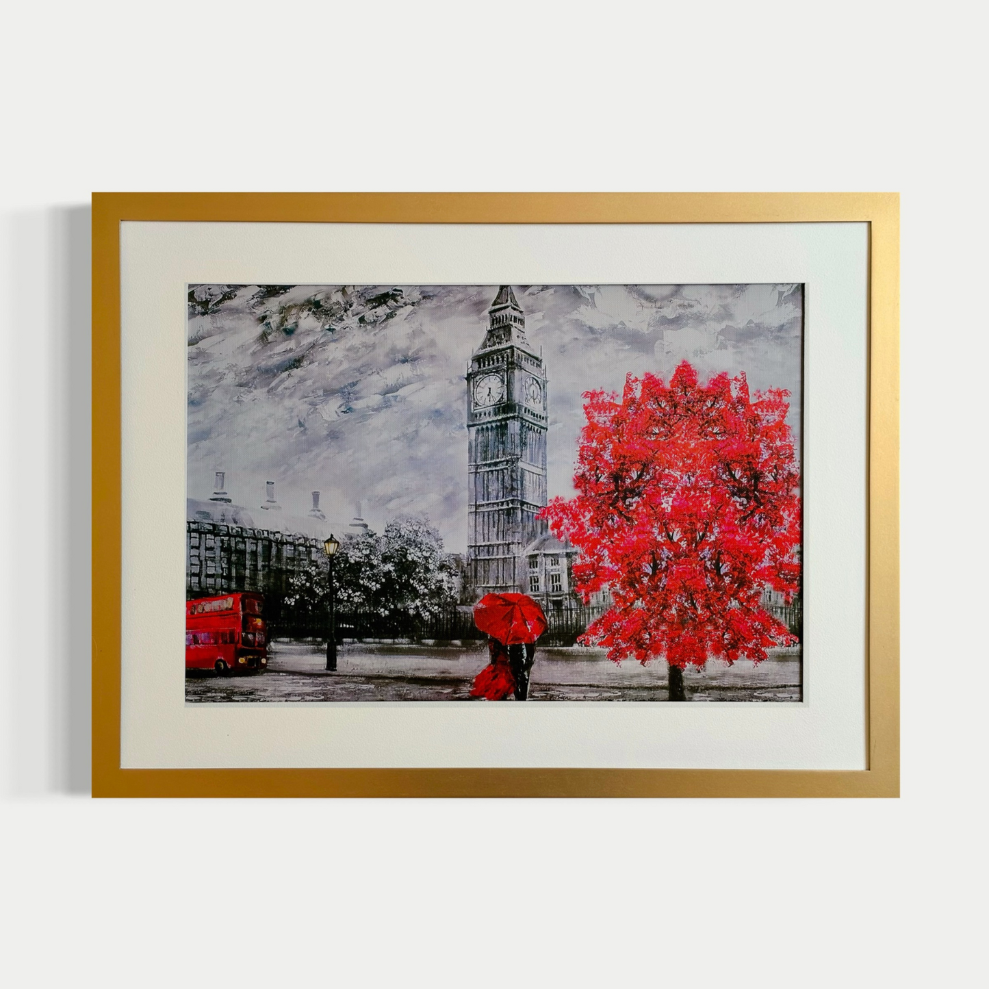 Noir, blanc et rouge I - A. Lousier