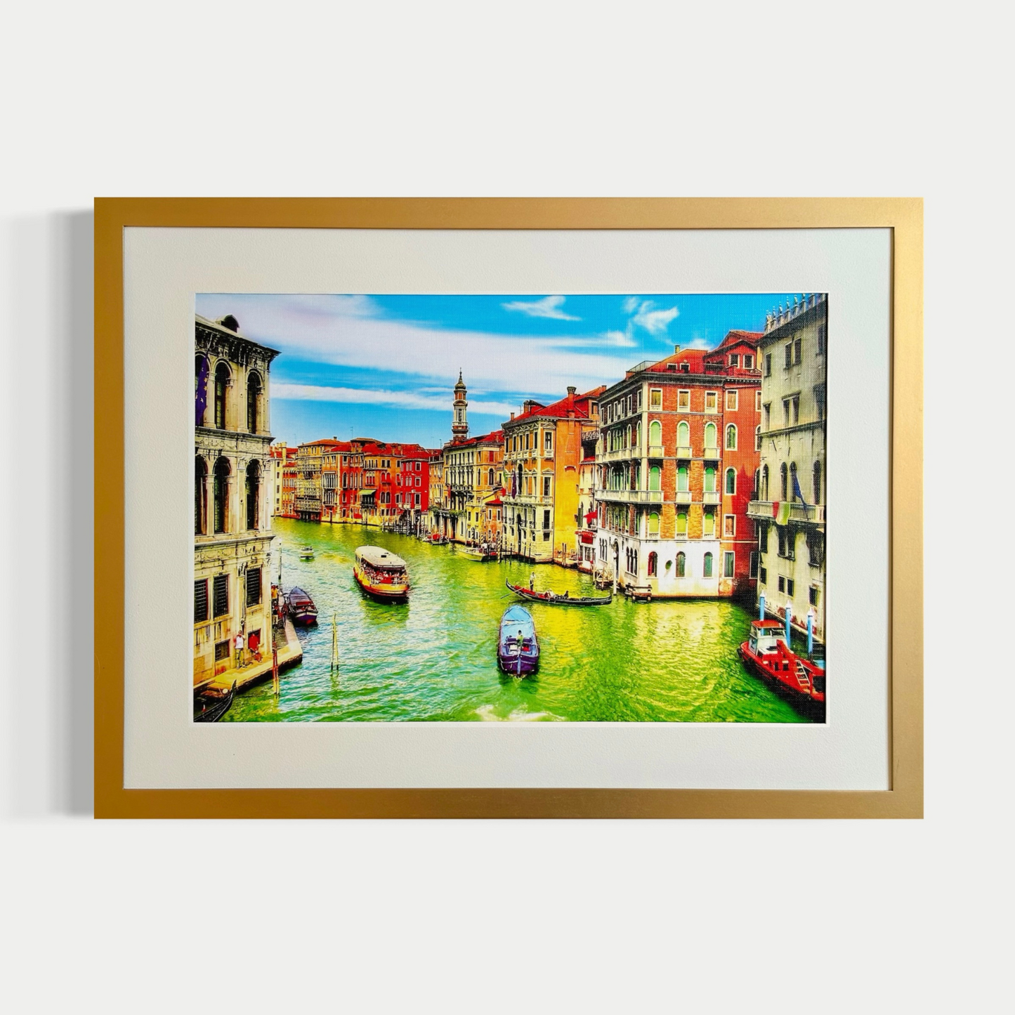 El gran canal de Venecia