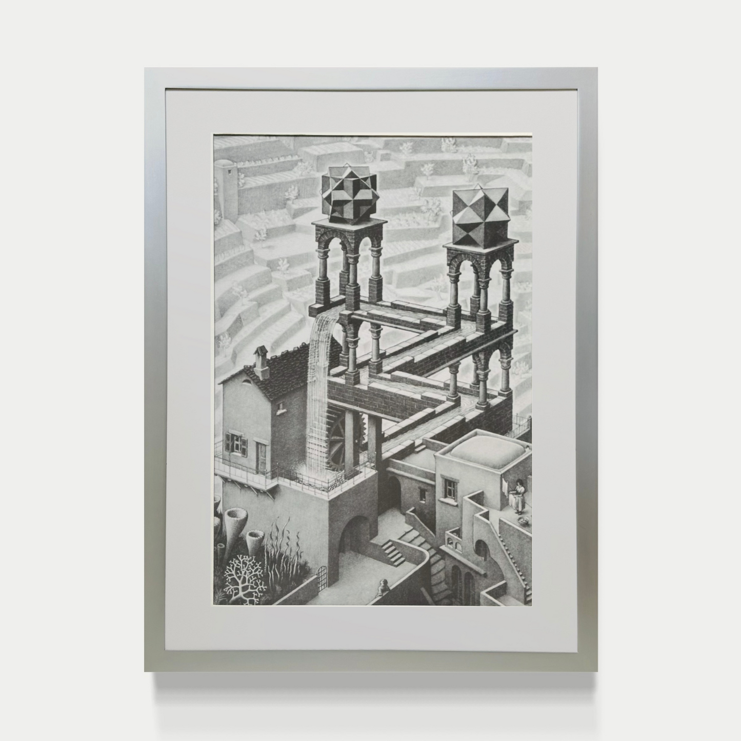 La cascada imposible - M.C Escher