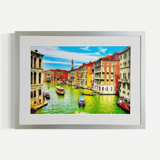 El gran canal de Venecia