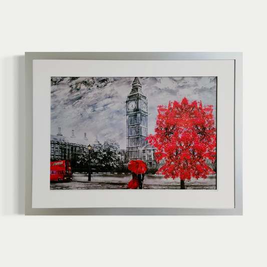 Noir, blanc et rouge I - A. Lousier