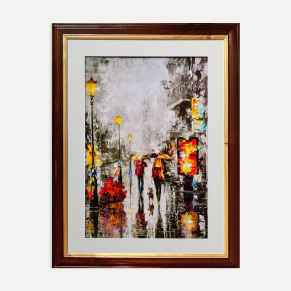 Paris sous la pluie - R. Lieulard