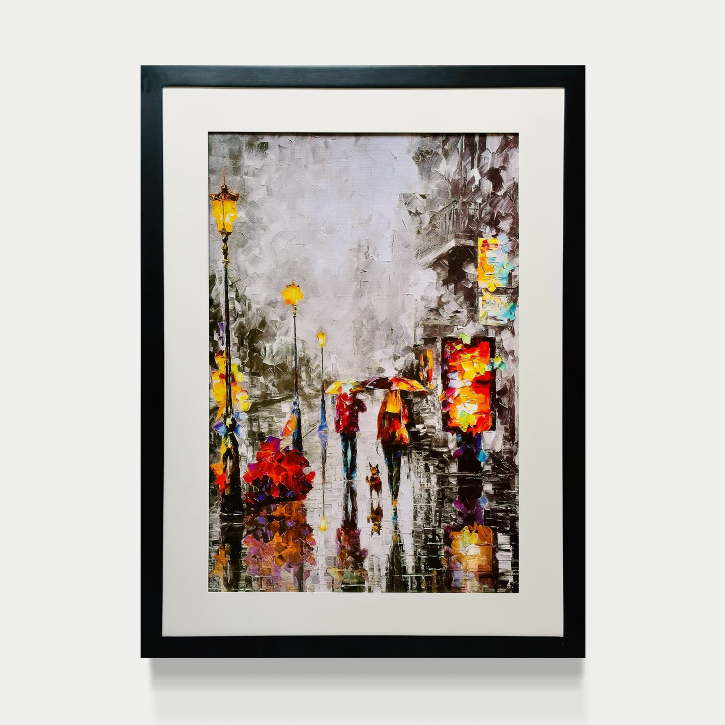 Paris sous la pluie - R. Lieulard