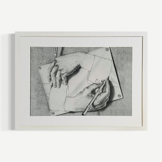 Manos dibujantes - M.C Escher