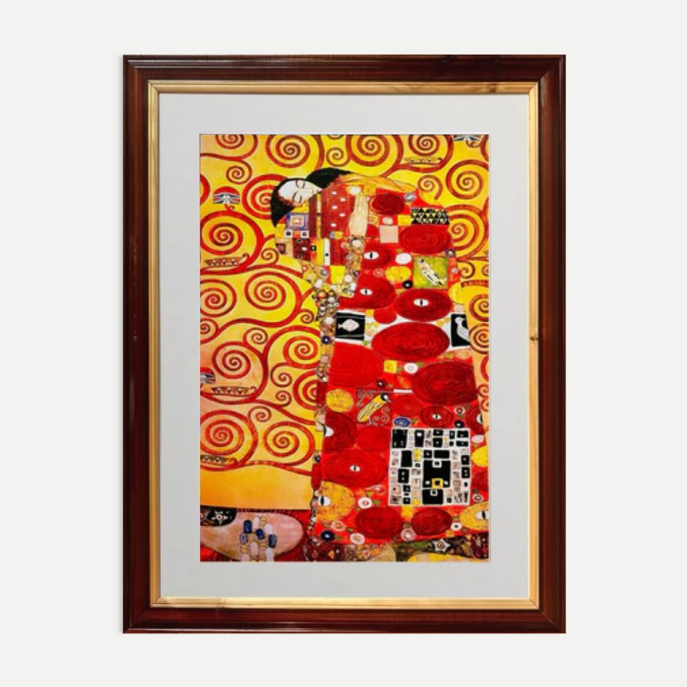 El Abrazo - Gustav Klimt