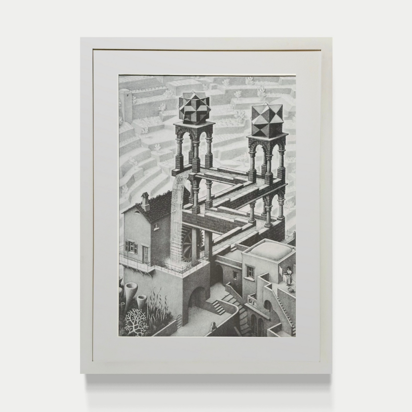 La cascada imposible - M.C Escher